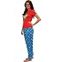 Wonder Woman Superhero Pajama Set for Women