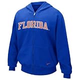 Nike Florida Gators Youth Royal Blue Arch Lettering Full Zip Hoody Sweatshirt