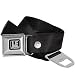 Auto Seat Belt - Silver Buckle