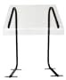 Buffet Enhancements 24 Inch Portable Table Top Sneeze Guard, Black