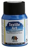 Nerchau 142822 Textile Art Stoffmalfarben 59 ml Blau Metallic