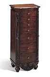 Coaster 900065 Classic Style Jewelry Armoire, Cherry