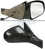 2004 Pontiac Grand Prix GTP Passenger Side Mirror Head Assembly - Power Foldaway-Black Glass-Convex