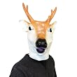 Deluxe Latex Animal Mask - Deer
