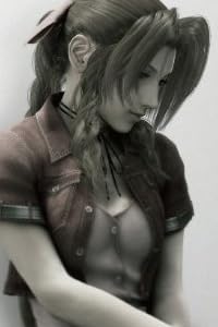 FINAL FANTASY VII ADVENT CHILDREN ウォールスクロールポスター エアリス