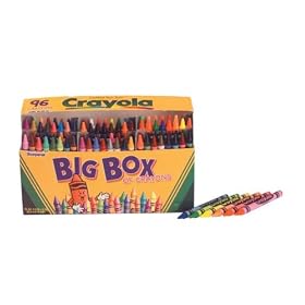 Big Box Of Crayons - 96 Pkg by Jo-Ann