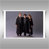HARRY POTTER HOGWARTS FRAMED A2 CANVAS ART PRINT