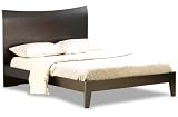 Furniture FX Urban Loft Milan Bed, Queen, Espresso