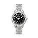 Fossil Women's ES2130 Stainless Steel Bracelet Black Glitz Analog Dial Watch