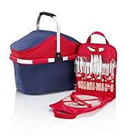4 Person Filled Picnic Carrier Bag