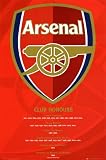 Arsenal Football Club Sports Poster Print, 24x36