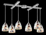Gemstone Collection 6-Light Pendantû 542-6