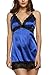 Avidlove Women's Sexy Lingerie Enchanting Satin Chemise Strap Nightgowns Sleepshirts