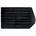 Quantum DUS270 Plastic Divider for QUS270, 17-Inch by 10-Inch, Black, Case of 6