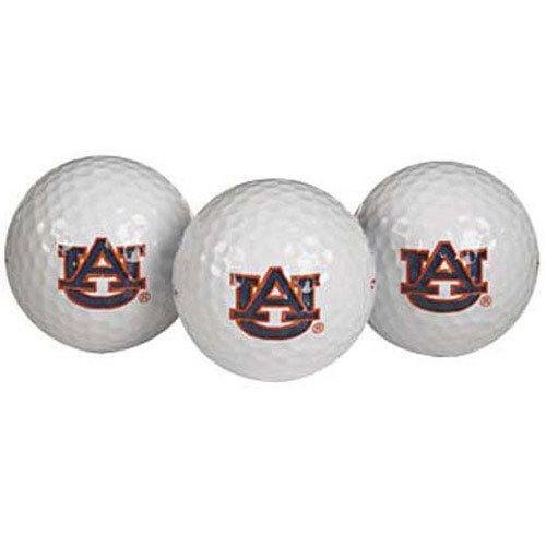 Auburn Tigers Ncaa Golf Ball 3-pack