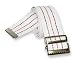 Bariatric Gait Belt - White with Metal Buckle