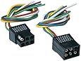Hopkins 47995 6-Pole Square Set (with 12" Vehicle Connector and 12" Trailer Connector)