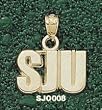 St Joseph'S Univ "Sju" 3/8" Charm/Pendant