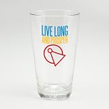 Star Trek 16 oz. Glass Tumbler