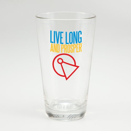 Star Trek 16 oz. Glass Tumbler