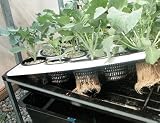 American Hydroponics 3 x 3 Net-Well Insert With Fittings - White