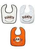 San Francisco Giants 3 Pack Snap Bib Set