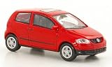 VW Fox, red, Model Car, Ready-made, Norev 1:87