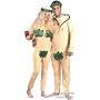 Adult Adam & Eve Couple Halloween Costume