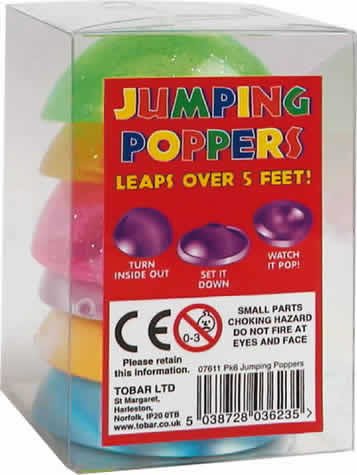 Buy Jumping Poppers - 6 Pack online at Discounted New and Used prices. Delivered to your door with Childrens Toyshop.com