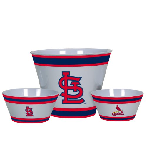 MLB St. Louis Cardinals Melamine Serving Set