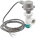 Gems Sensors FS-500 Series Polypropylene Flow Switch, J-Box with 5-Amp Relay, Elbow, Shuttle Type, 0.5 gpm Flow Setting, 3/4" NPT Female