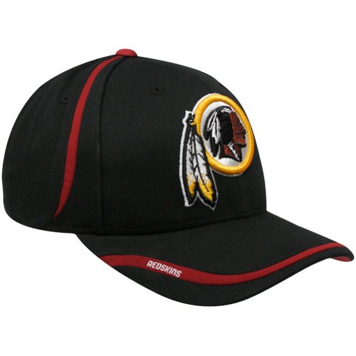 NFL Men's End Zone Structured Adjustable Hat - ND92Z (Washington Redskins, One Size Fits All)