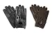 Isotoner Men's Smooth Leather Driving Glove With Covered Snap