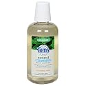 Tom's of Maine Natural Anticavity Fluoride Mouthwash, Spearmint, 1 pint (473 ml) (Pack of 4)