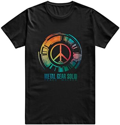 Drong Men's Metal Gear Solid MGS Peace Walker Logo T-shirts