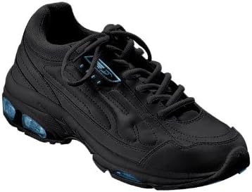 Dr Scholls Walking Shoes - Lace-Up Walkers, Color Black, Size 10 XW