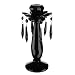 Villeroy & Boch Retro Accessories 10-3/4-Inch candlestick, Black