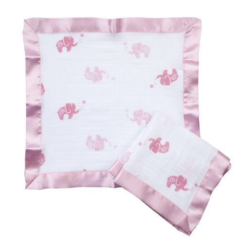 aden and anais security blanket pink