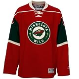 NHL Men's Minnesota Wild Reebok Edge Premier Team Jersey - 7185A5A7Hpjmwi (Red, XX-Large)