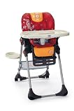 Chicco Polly 2 in 1 highchair - Ruby