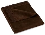 bocasa 7100 09 21 009 Decke Orion Cotton Plus dunkelbraun ca. 150 x 200 cm 60% Baumwolle 40% Dralon