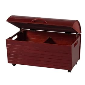 Guidecraft Toy Treasure Chest - Cherry by GuideCraft
