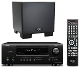 Denon AVR-1312 5.1-channel home theater receiver and MartinLogan Dynamo 300 Home Theater and Stereo Subwoofer