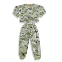 Bay Boy by MJ Collection - Boys Long Sleeve Thermal Underwear Set, Khaki