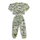 Bay Boy by MJ Collection - Boys Long Sleeve Thermal Underwear Set, Khaki