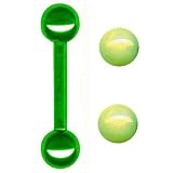 12G 1/2 Titanium Barbell with Bonus Balls