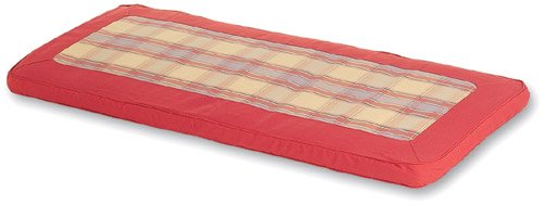 COLONIAL 2 SEAT BENCH CUSHION – TERRACOTTA CHECK