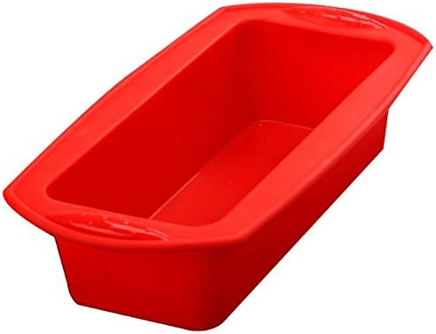 Silicone Bread Loaf Pan for Soap, Chocolate, Cake &amp; Bread Baking (Random Colors)