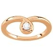 14K Rose Gold Diamond Promise Ring - 0.10 Ct.