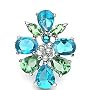 Belly Button Navel Ring Cluster Reverse